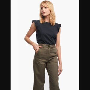 NWOT Able Toni Ruffle Tank